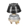 Miniatyrbilde 2 av 5: 12V Vanntett Lys/Horn Bryter Trykknapp Metall for Massey Ferguson Traktor