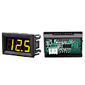 Miniatyrbilde 3 av 4: 0.  56\" 3-leders digitalt LED voltmeter spenningsmålerpanel med omvendt polaritetsbeskyttelse DC0-100V (Gul)