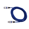 Pikkukuva 1 / 5: XLR Uros-Naaras Liitin Balansoitu 3-nastainen Mikrofoni MIC Audiokaapeli 5 metriä