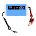 Miniatyrbillede 2 af 5: Bilbatterioplader 12V/24V Effektiv Intelligent LCD-display Automatisk Overførsel Pulsreparation til 10Ah‑200Ah 110‑240V