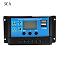 Pikkukuva 2 / 5: 30A 12V 24V Automaattinen aurinkolataussäädin PWM-säädin (30A)