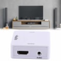 Miniatyrbilde 5 av 5: ABS Multifunksjon HDMI TIL HDMI Audio Splitter Dekoder Konverter for TV Lydsystem Hvit