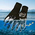 Miniatyrbillede 1 af 5: Keep Diving 2MM Varme Neoprenhandsker Svømning Dykning Snorkling Handsker Udstyr (Sort L)