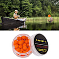 Pikkukuva 3 / 4: 30 kpl/erä Karpin Kalastus Vaahto Pop Up Pehmeät Pelletit Syötit Kelluva Viehe (Oranssi 12mm)