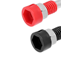 Miniatyrbillede 4 af 5: 2mm Banan Hun Jack Stik Multimeter Test Probe Bindingsstolpe Terminal til Industrielt Udstyr