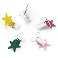Miniatyrbilde 4 av 5: 10 stk. Slitesterke runde bukseseler smokk stroppholder klips DIY-materialer