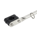 Miniatyrbillede 5 af 5: 390mm/15.35in Marine Rail Type Flagstang Justerbar Rustfrit Stål til Både Yachts Sejlbåde Speedbåde