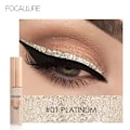 Pikkukuva 2 / 2: FOCALLURE Glitter Eyeliner Nestemäinen Kiiltävä Metallinen Eyeliner Nestemäinen Silmämeikki Nestemäinen #1