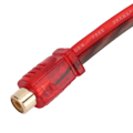 Miniatyrbild 4 av 5: 4 st. Bil RCA 1 Hona 2 Hanar Adapter Y-delare Högtalare Ljudkabel 20 cm Lång för Enhet med 3,5 mm Jack