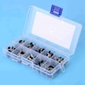 Miniatyrbillede 3 af 5: 200 stk. 10 Værdier NPN PNP TO‑92 BC327‑BC558 Transistor Sortiment DIY Kit