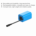 Miniatyrbillede 2 af 3: Genopladeligt batteri 7.4V 12000mAh Genanvendeligt batteri til fiskefoderbåd