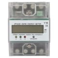 Pikkukuva 3 / 5: 220/380V 5-80A Energiankulutus Digitaalinen Sähkömittari 3-vaihe 4P KWh Mittari LCD-näytöllä