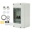 Miniatyrbillede 3 af 5: DC Strømafbryder 2P 10A IP65 Vandtæt DC Isolator Kontakt Miniature Strømafbryder med Boks til Solcelle PV 1000V