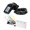 Miniatyrbillede 3 af 5: 36V 350W Vandtæt LCD Display Panel Elektrisk Cykel Scooter Børsteløs Controller Kit