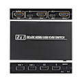 Pikkukuva 5 / 5: AIMOS AM-KVM 201CL 2-in-1 HDMI/USB KVM-kytkin, tukee HD 2K*4K -resoluutiota, 2 laitetta jakaa 1 näytön/näppäimistön ja hiiren