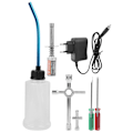 Miniatyrbillede 3 af 5: Model Brændstof Bil Starter Kit Gløderørstænder til HSP 80141 1/8 1/10 Fjernbetjent Køretøj 110‑240VEU Stik