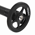 Miniatyrbillede 3 af 5: Let Hjul Forlænger Stang Høj Styrke Letvægts Teleskopisk Foldbar Cykel Forlænger Stang til 3sixty