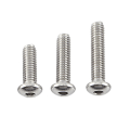 Miniatyrbillede 4 af 5: M2.5 A2 Rustfri Stål Unbrakoskruer Bolt og Unbrakomøtrikker Sortiment (Knaphoved)