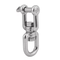 Miniatyrbilde 3 av 5: Kraftig 304 rustfritt stål dreibar ring snap rullende sjakkel (12mm)