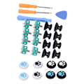 Miniatyrbilde 1 av 5: Analog Joystick Kit Komfortabel Slitesterk Enkel å Installere Kontroller Reservedeler for Xbox OneQM21070991 (Kattepote)