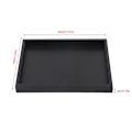 Miniatyrbilde 5 av 5: Rektangulær Form Massivt Tre Te Kaffe Snacks Mat Serveringsbrett Tallerken Restaurantbrett 30*20*2cm