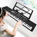 Miniatyrbillede 2 af 4: 61 Tangenter Digitalt Musik Elektronisk Orgel Bærbart Keyboard med Mikrofon til Børn