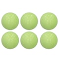 Miniatyrbilde 2 av 5: 6 stk./sett Selvlysende Golfball Dobbel Lag Natt Fluorescerende Golfballer for Golføvelse