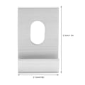 Miniatyrbillede 4 af 5: 10 stk. Base Clips Krogbeslag Fastgørelser Aluminium Drivhuse Fixture Sæt Sølv