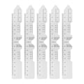 Miniatyrbillede 1 af 5: 5 stk. Oftalmisk PD-lineal, klar datamarkering, glatte kanter, pupildistance-lineal til hospitaler