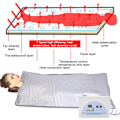 Miniatyrbilde 4 av 5: 220V Fjern Infrarød Sauna Varmeteppe Kroppsforming Slanking Fitness Maskin EU Plugg