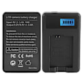 Miniatyrbillede 5 af 5: NP-FW50 Batteri LCD Enkelt Oplader til Sony Alpha A6000 A6300 A6500 A7r A7