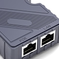 Miniatyrbilde 3 av 5: PoE-injektor 48–57V 3A GigE Passiv ABS Overspennings- og ESD-beskyttelse 150W med LAN for Starlink Internett-kit Satellitt