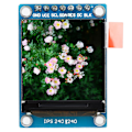 Miniatyrbild 2 av 5: 1,3 tum IPS Färg LCD Displaymodul 240x240 3,3V SPI ST7735 för Arduino