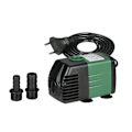 Miniatyrbillede 2 af 5: 1500L/H 25W Undervandspumpe til Akvarium Bordpladefontæner Dam Vandhaver og Hydroponiske Systemer med 2 Dyser AC220-240V