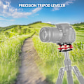 Miniatyrbild 3 av 5: Andoer LP-64 Stativ Nivelleringsbas Tri-hjul Precisionsnivellerare med Vattenpass 3/8
