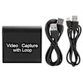 Miniatyrbilde 3 av 5: Med Loop ut Funksjon HDMI Videoopptak Krypteringsdongle Kort USB2.0 4k 1080P