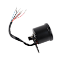 Miniatyrbillede 4 af 5: Odometer Motorcykel LED Baggrundslys Speedometer Måler Signal Universal (Sort)