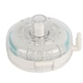Miniatyrbillede 3 af 5: Ultra Tynd Rundt Akvarium Fisketank Filtersvamp Vandfilter (S)