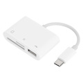 Miniatyrbillede 2 af 5: USBC til Sd TF Kort Kamera Læser Adapter Konverter Multifunktions Hukommelseskabel Skriver