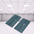Miniatyrbilde 4 av 5: 2 stk. ABS Takmonteringsbrett 15x8mm for takinstallasjon og hjemmedekorasjonsarbeid