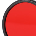 Miniatyrbillede 5 af 5: Kamera Vandtæt Filter Fuld Rød Linse Filter Optisk Glas til Nikon Kamera Linse 49mm