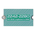 Miniatyrbild 3 av 5: M.2 NGFF NVMe Längdförlängningsadapterfäste PCB M.2 SSD Förlängningsfäste Kortplatta för 2242 till 2280