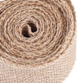 Miniatyrbillede 5 af 5: Jute Hessian stof rulle til dekoration til julepynt (bredde: 5cm)