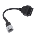 Miniatyrbilde 2 av 5: 6-pinners OBD2 Diagnostisk Adapter Ledningsnett Erstatning Passer for Suzuki GSXR 1000/1000R/125