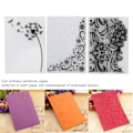 Miniatyrbild 5 av 5: 3 st Plastpräglingsschabloner DIY Korttillverkning Scrapbooking Präglad Mall Pappershantverk Verktyg