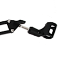 Miniatyrbild 5 av 5: Mikrofon Saxställ Suspension Professionell Metall med Justerbar Arm Mikrofonhållare Svart