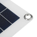 Miniatyrbillede 1 af 5: Bærbart solpanel 18V 20W Dobbelt USB-opladningsport + DC5521 Batteriklemme Interface