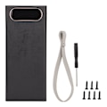 Pikkukuva 2 / 5: L16 16x18650 DIY Power Bank 2 USB -ulostuloa Akkukotelo LCD-näytöllä ja Micro Type C -tuloportilla, musta
