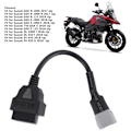 Miniatyrbilde 3 av 5: 6-pinners OBD2 Diagnostisk Adapter Ledningsnett Erstatning Passer for Suzuki GSXR 1000/1000R/125