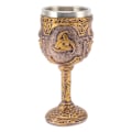 Miniatyrbilde 1 av 5: Nordisk Vikingbeger Retro Resin Rustfritt Stål Ølkopp for Cocktails Whisky Rødvin